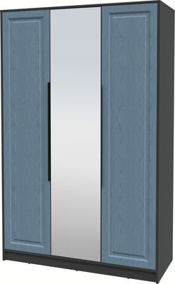 Шкаф Интерлиния Концепт КТ-Ш3з Деко (антрацит/дуб лазурный)