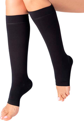 Гольфы компрессионные Trives с открытым носком 2кл / ТК.910 (р.5, черный)