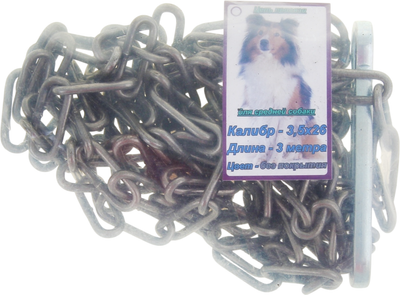 Уличная привязь Sima-Land 1110855 (3м, черный)