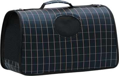 Сумка для животных Sima-Land Клетка / 10093145 (р.L, черный)