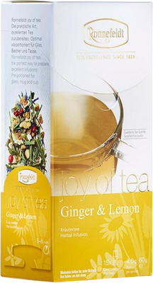 Чайный напиток Ronnefeldt Ginger&Lemon (15шт)