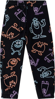 Штаны детские Mark Formelle 183372 (р.116-60-54, призраки на черном)