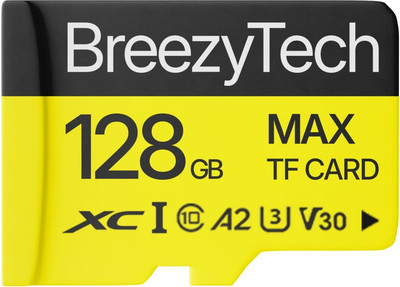 Карта памяти BreezyTech Max MicroSD 128GB Class 10 (без адаптера)
