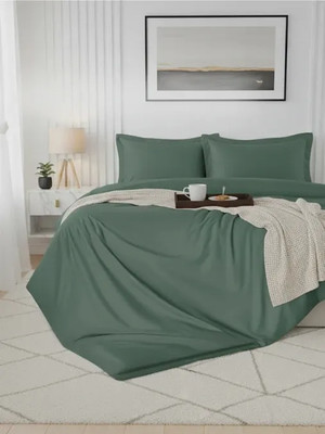 Комплект постельного белья GoodNight Just Sateen 1.5сп / 437047 (олива, 50x70)