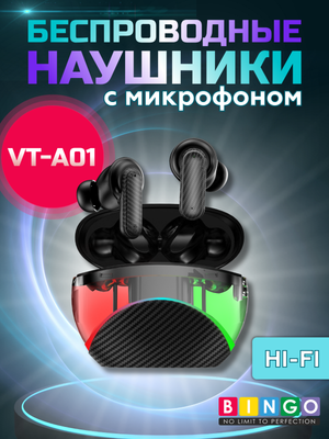 Беспроводные наушники Bingo VT-A01 (черный)