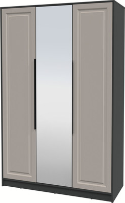 Шкаф Интерлиния Концепт КТ-Ш3з Деко (антрацит/луна)