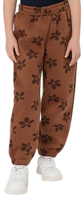 Штаны детские Mark Formelle 187770 (р.152-76, цветочки на коричневом)