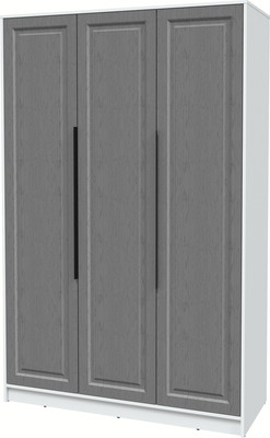 Шкаф Интерлиния  Концепт КТ-Ш3 Деко (белый платинум/дуб серый)