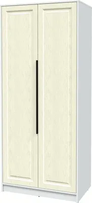 Шкаф Interline  Концепт КТ-Ш2 Деко (белый платинум/дуб снежный)