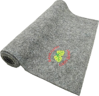 Коврик для парной Бацькина баня Скрутка 11104 (серый)