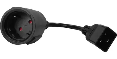 Шнур сетевой Lanmaster LAN-PPS/20-0.2-BK