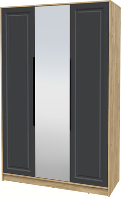 Шкаф Интерлиния Концепт КТ-Ш3з Деко (дуб золотой/пепел)