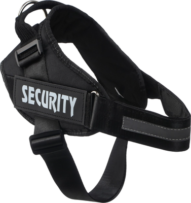 Шлея Sima-Land К9 Светоотражающая / 3276157 (р.XL, черный)