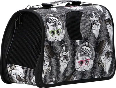 Сумка для животных Sima-Land Зимние коты / 4777613 (р.S)