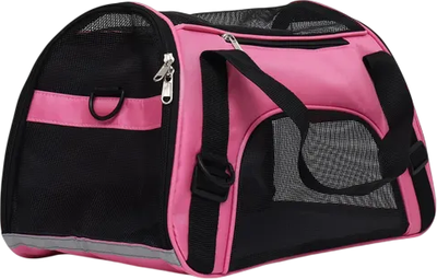 Сумка для животных Sima-Land Сетчатая / 9247580 (розовый)