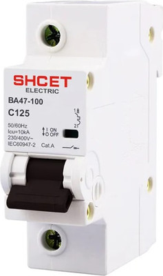 Выключатель автоматический SHCET 47-100 1Р 80А (10kA) хар.С / S0000242