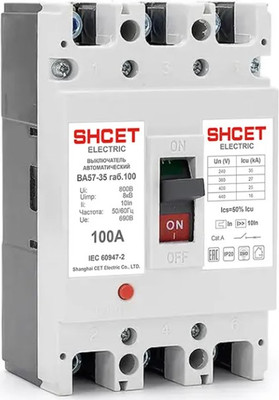 Выключатель автоматический SHCET 57-35 3Р 32А 22kA / S0000548