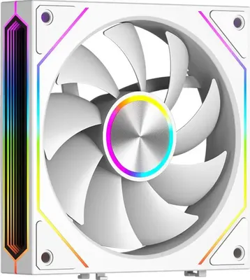 Вентилятор для корпуса PCCooler F3 X120 WH ARGB / F3X120-WHAC112-GL (белый)