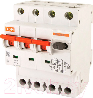 Дифференциальный автомат TDM SQ0202-0018