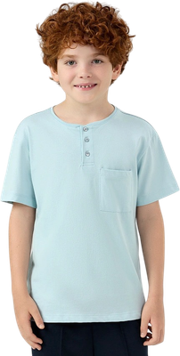 Футболка детская Mark Formelle 113457 (р.134-68, голубая дымка)