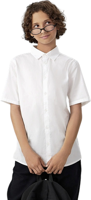 Рубашка детская Mark Formelle 113459 (р.128-64, белый)