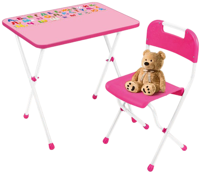 Комплект мебели с детским столом Ника INKFS1/Pink (розовый)