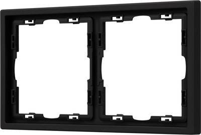 Рамка для выключателей и розеток Arlight FRM-NOBE-SFPL-2-BK / 054216