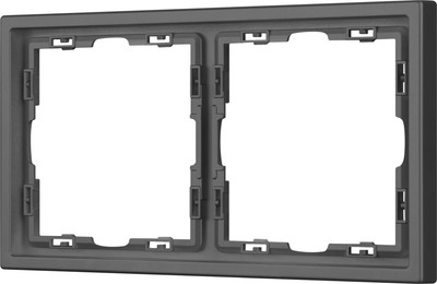Рамка для выключателей и розеток Arlight FRM-NOBE-SFPL-2-GR / 054218