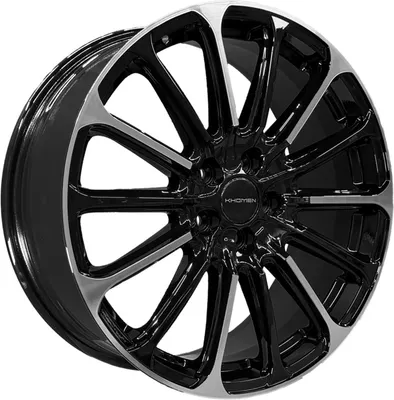 Литой диск Khomen KHW1910 CX-5/Seltos 19x7.5" 5x114.3мм DIA 67.1мм ET 45мм (Black FP)