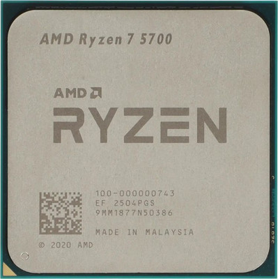 Процессор AMD Ryzen 7 5700 OEM / 100-000000743