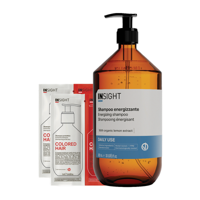 Набор косметики для волос Insight Sensitive Шампунь+Шампунь-кондиционер Campione SH (900мл+2x10мл, стекло)