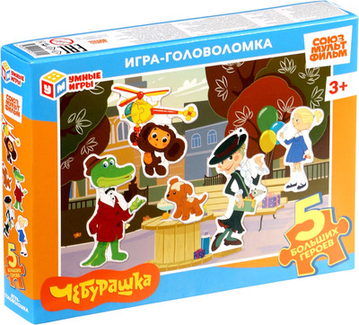 Развивающая игра Умные игры Чебурашка. Золотая коллекция / 10928729