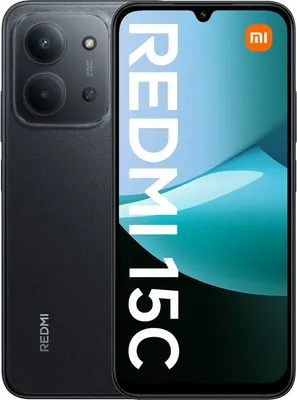 Смартфон Xiaomi Redmi 15C 6GB/128GB (черный, с NFC)