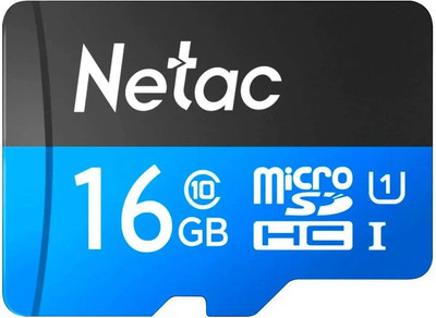 Карта памяти Netac P500 Ultra MicroSDXC 16GB (NT02P500ULT-016G-S)