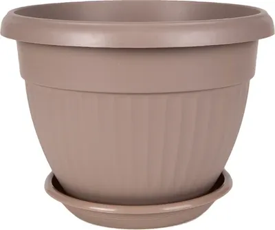 Вазон 5 Plast Флора D20 (2.6л, фраппе)