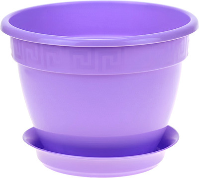 Кашпо 5 Plast Фиалочница Антик D13 (750мл, лаванда)