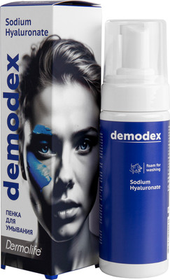 Пенка для умывания Dermalife Demodex (100мл)