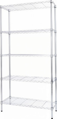 Стеллаж металлический Стелла-техник СРС9035180П5Х (хром)