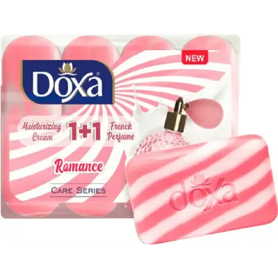 Набор мыла DOXA Moisturizing Cream 1+1 French Perfume Romance (4x80г)