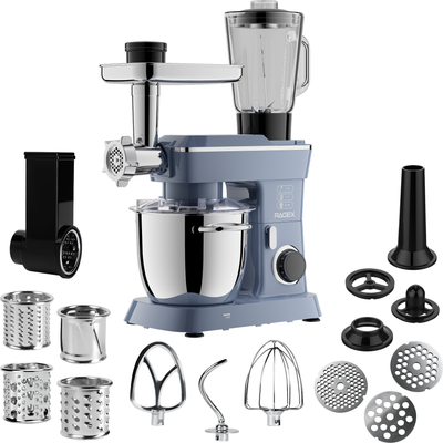 Кухонный комбайн RAGEX R112-418 (ледяной голубой)