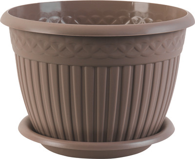 Кашпо La Decoro Византия (15л, мокачино)