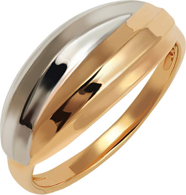 Кольцо из комбинированного золота Кристалл CJ61600226773 (р.19)