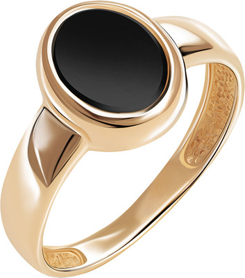 Кольцо из красного золота Кристалл CN07600226773 (р.18, с агатом)