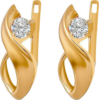 Серьги из красного золота Кристалл C710200226773 (с бриллиантами)