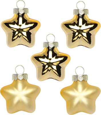 Набор елочных игрушек Inge's Christmas Classic Gold Звезды / 12004P047