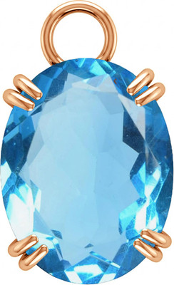 Подвеска из красного золота Кристалл CI69800226773 (с топазом)