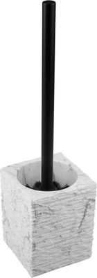 Ершик для унитаза Perfecto Linea Stonewave / 35-130814 (белый)