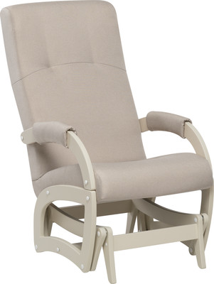 Кресло-маятник Импэкс Leset Хельга  (слоновая кость/ткань Savana Plus Ivory бежевый)