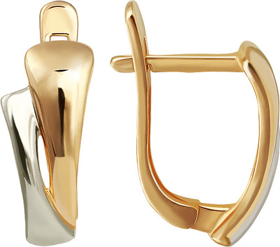 Серьги из красного золота Кристалл CK32400226773