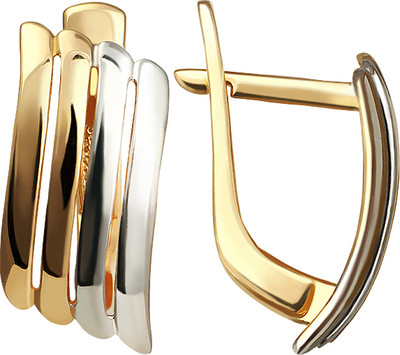 Серьги из красного золота Кристалл CK35500226773